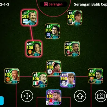 eFootball Accounts Others Mobile|PW 3208|Fabio Cannavaro Epic,Lothar Matthaus Epic,Giorgio Chiellini Epic,Francesco Totti