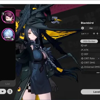 Neverness to Everness Accounts Global EU+NA |EU HL 3| 1 Limited Blackbird Awk 1 + Skin Glider|NA HL 3| 1 Limited Akane