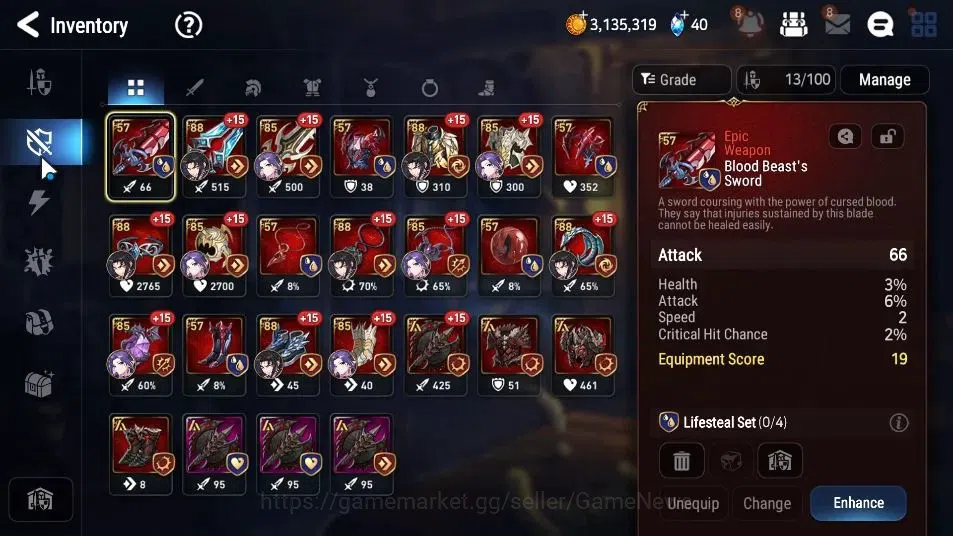 Epic Seven Accounts GLOBAL Unverif|New Era|3 ML(Notos,NC Landy,O Sigre image 10