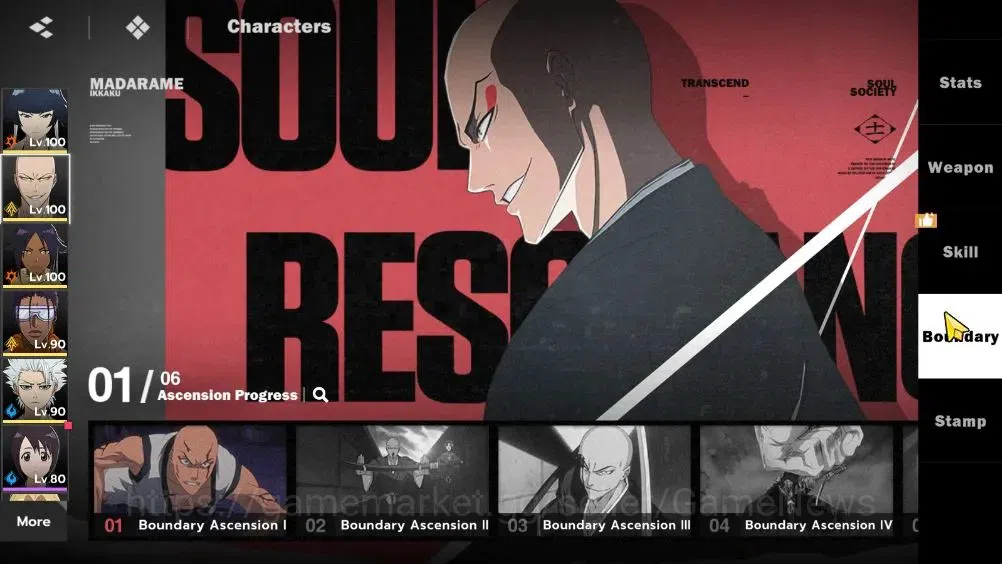 BLEACH: Soul Resonance Accounts NuverseSEA|LV 73|10 SSR [(AizenB6,UraharaB2,Ikkaku image 19