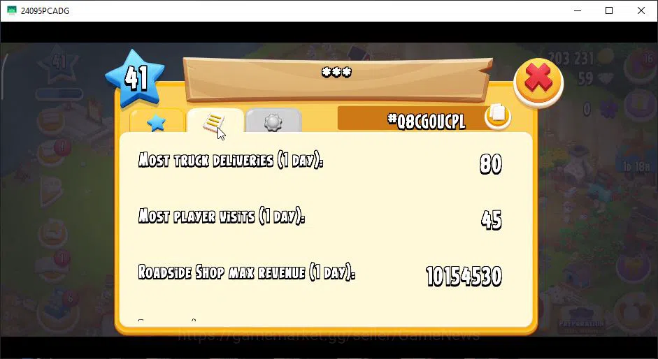 Hay Day Accounts Level 41 | Barn Storage 1050 + Silo Storage 625 | 203k Coins, 59 Diamonds |CN ON|Log Supercell ID|Take 11