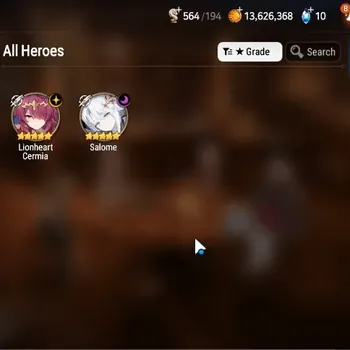 Epic Seven Accounts Starter GLOBAL UnVerif|New Era|2 ML (Salome,L Cermia)+Lidica,Tenebria,Iseria,Landy,Sez,Aria|4,8K