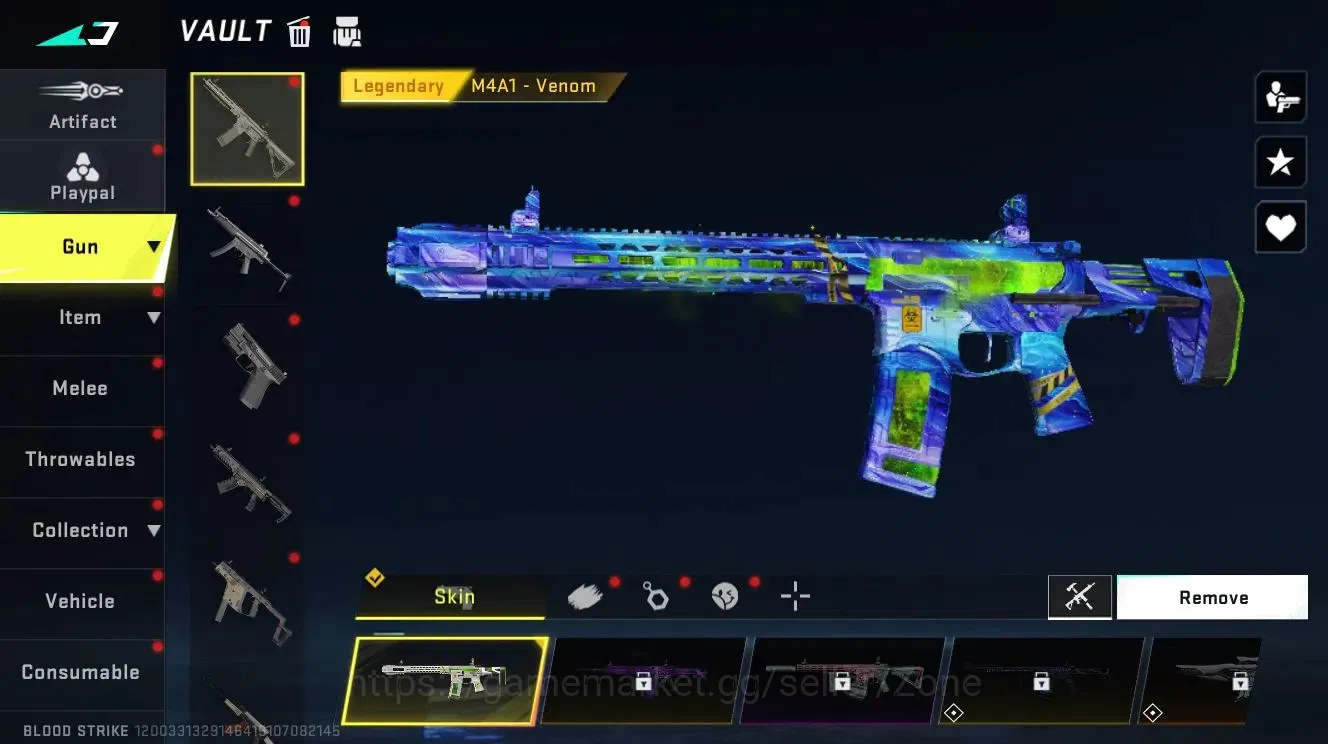 Blood Strike Accounts Others ASIA|Eternal Striker: ETHAN Alien Walker|Ultra M700 Power Surge|3 Legendary Guns|2 Ultra 5