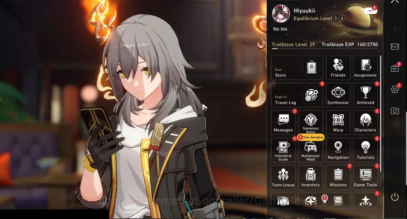 Honkai Star Rail Accounts Asia|TL 29|4 Limited|Mortenax Blade,Topaz,Sparkle| image 1