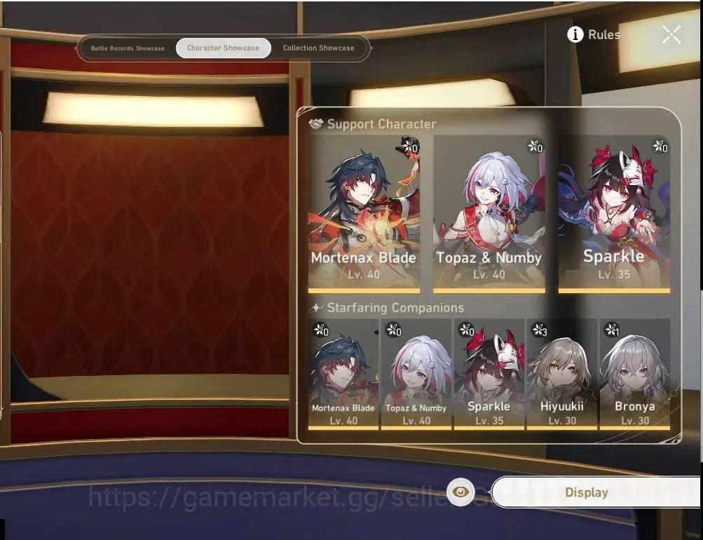 Honkai Star Rail Accounts Asia|TL 29|4 Limited|Mortenax Blade,Topaz,Sparkle| image 2