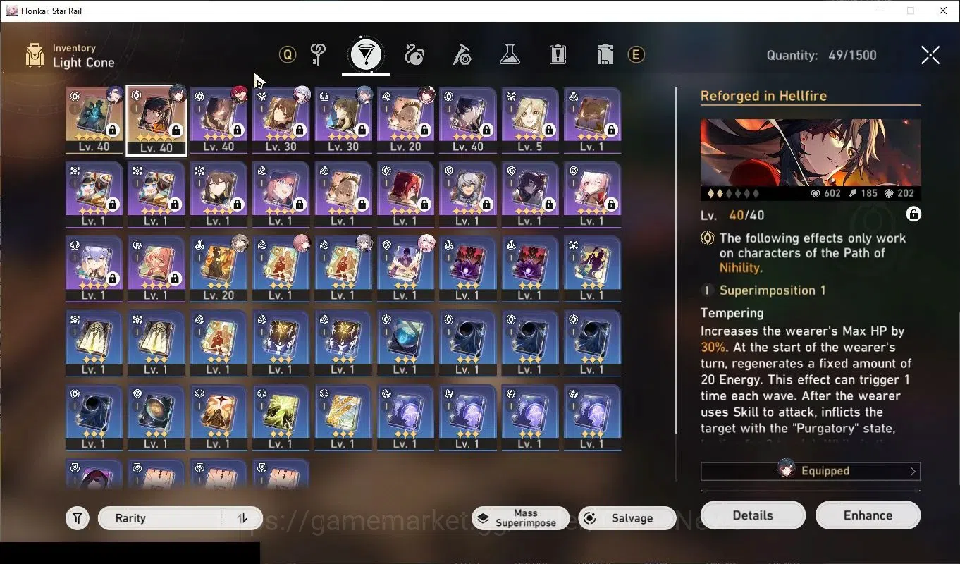 Honkai Star Rail Accounts Asia|TL 29|4 Limited|Mortenax Blade,Topaz,Sparkle| image 5