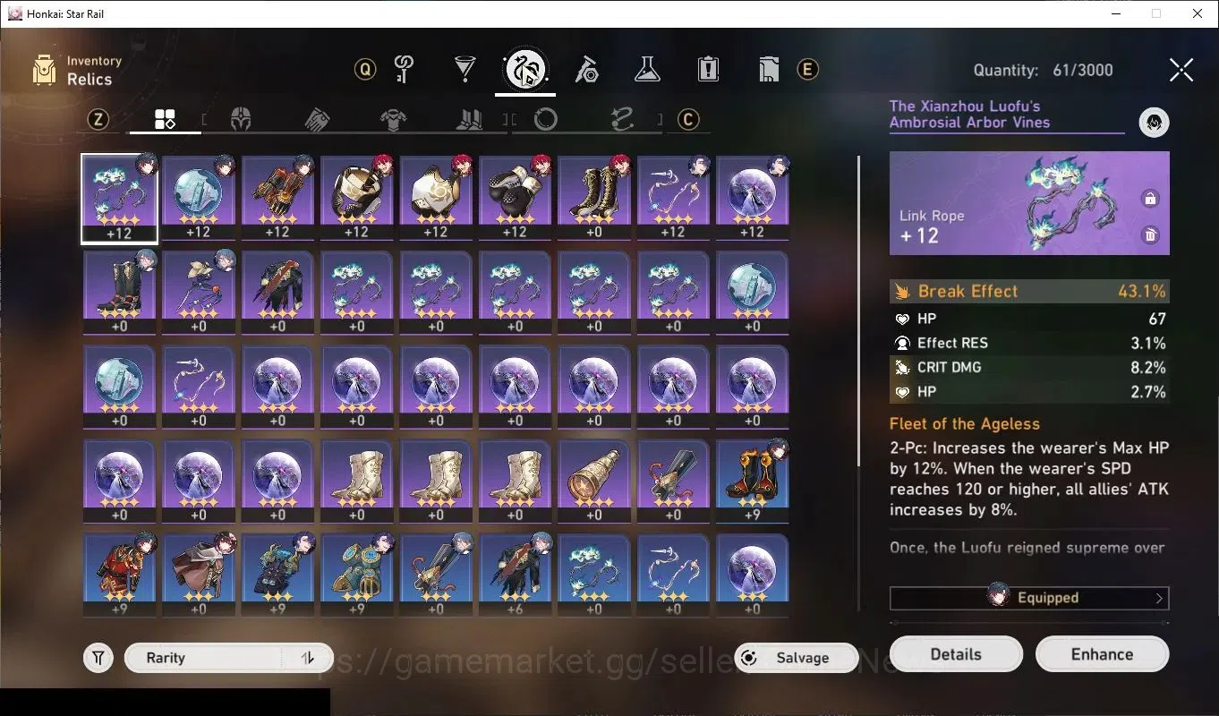 Honkai Star Rail Accounts Asia|TL 29|4 Limited|Mortenax Blade,Topaz,Sparkle| image 7