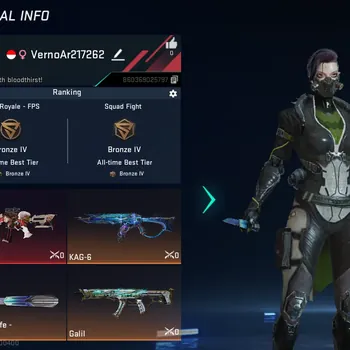 Blood Strike Accounts Others ASIA|1 limit:M4A1-BOF|4 ULTRA:ButterflyKnife,Kag-6,Galil,LootCrate|3LegendaryWpn|1