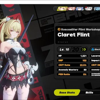 Zenless Zone Zero Accounts Starter NA|Starter IK13|3Limit(Claret,Zhao,Lucia+Sign)| 1 Gold W-Engine | MC