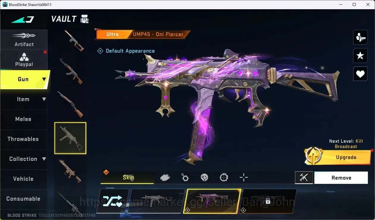Blood Strike Accounts ASIA | 1 AOT,1EVA GUNS | 2 ULTRA GUNS | 1 BLEACH S image 5