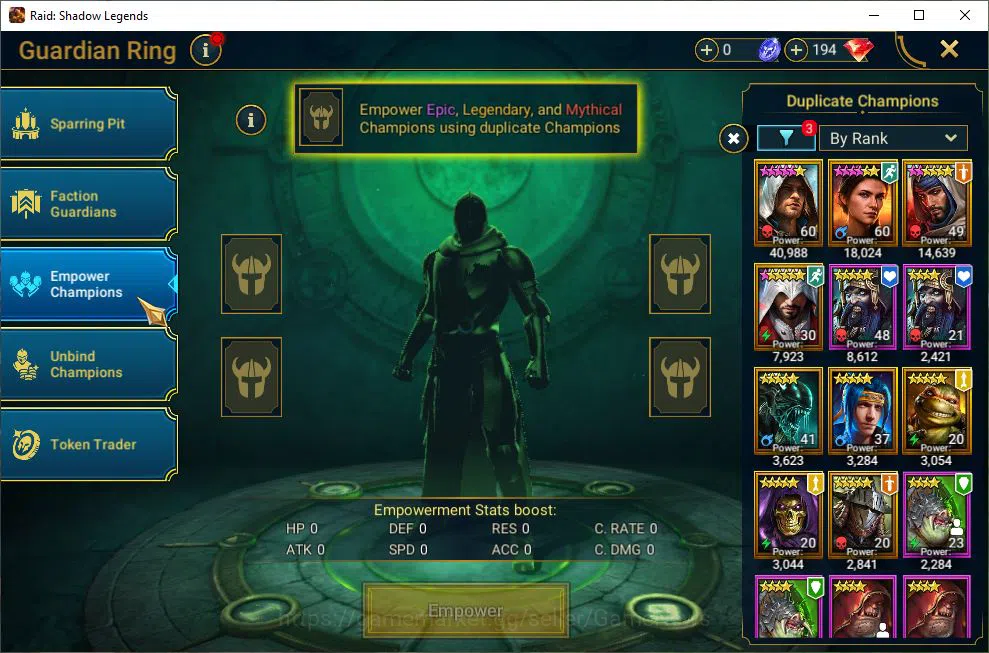 Raid: Shadow Legends Accounts Lv39 889K Power|19 Legend(Kenway,Ezio,Kassandra,Ni image 17