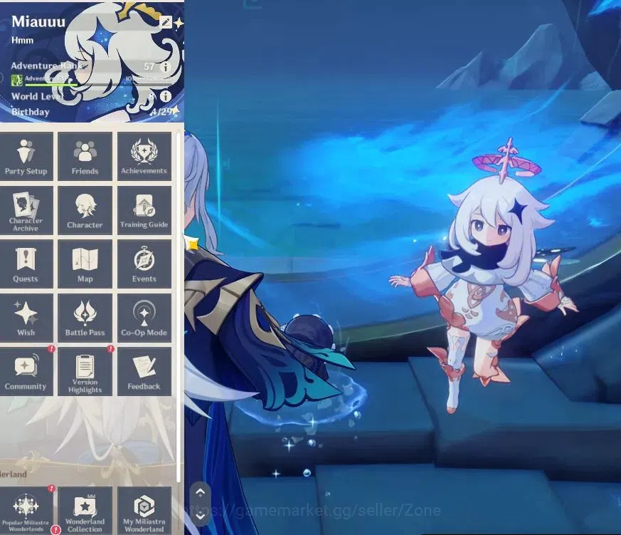 Genshin Impact Accounts ASIA|AR 57|8 Limited+3 (5* Weapon)|NeuvilletteC1,K image 1
