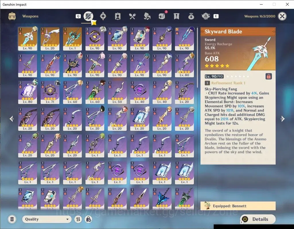 Genshin Impact Accounts ASIA|AR 57|8 Limited+3 (5* Weapon)|NeuvilletteC1,K image 5