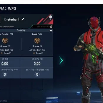 Blood Strike Accounts Starter ASIA|FRESH STARTER|1 ETERNAL: Galil - Noxdra (Kill Broadcast)|2 Legendary