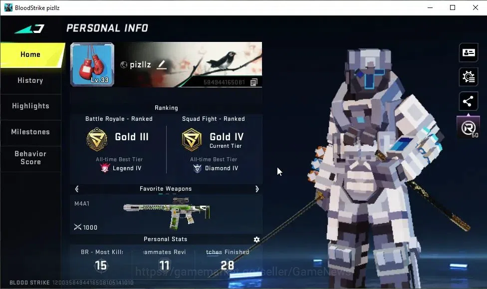 Blood Strike Accounts ASIA|7 ULTRA [JET,ETHAN,NOVA,UMP45,Galil,FAL,M700] image 2