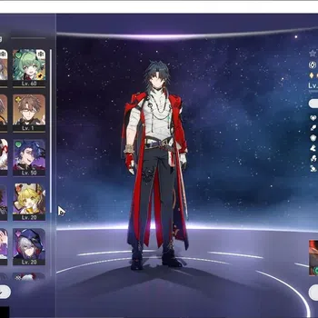 Honkai Star Rail Accounts Mid Game Asia|TL 45|4 Limited| (Mortenax Blade)+Sign Kafka,Huohuo,Saber +3 STD Char