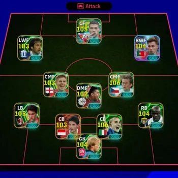 eFootball Accounts Meta Player Ovr 3223 | Epic Rosicky | Epic Thuram | Epic Costacurta | Epic Suarez | Big Time Baggot