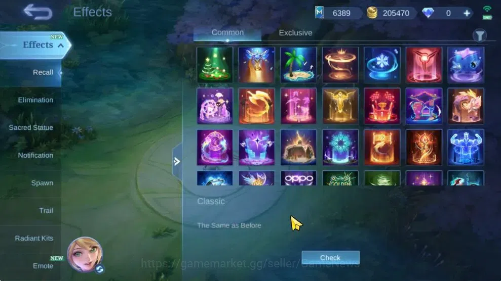 Mobile Legends: Bang Bang Accounts Hero 132|Skin 280|Prime[Claude,Granger],Naruto[Sak image 17