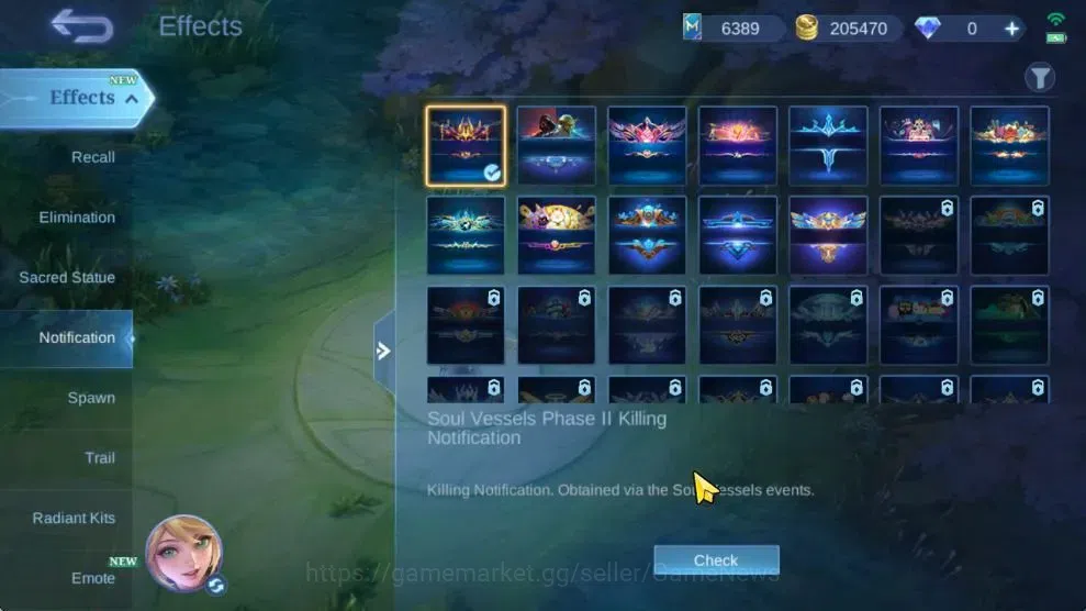 Mobile Legends: Bang Bang Accounts Hero 132|Skin 280|Prime[Claude,Granger],Naruto[Sak image 20