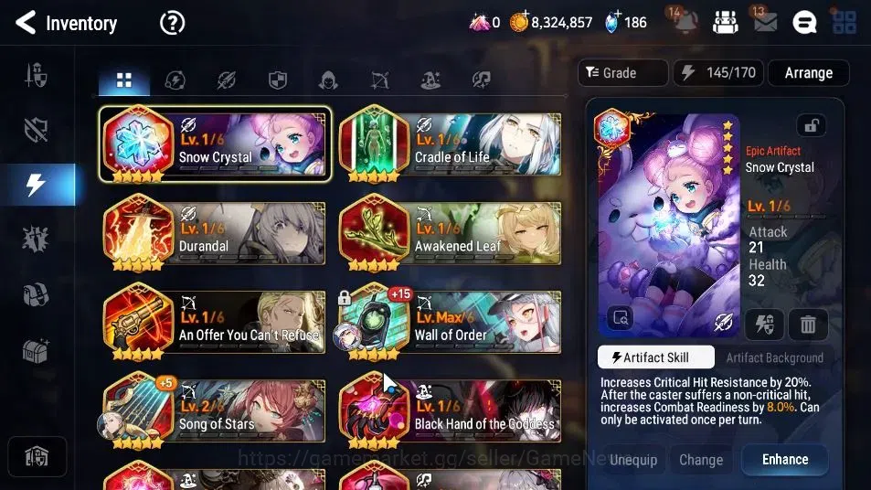 Epic Seven Accounts GLOBAL UnVerif|New Era|5 ML(RueleLight,SE Celine,T image 16