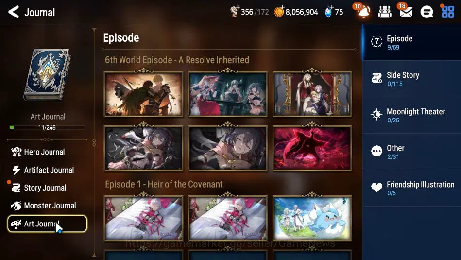 Epic Seven Accounts GLOBAL Unverif|New Era|2 ML(Salome,EW Ludwig)+Fenn image 16