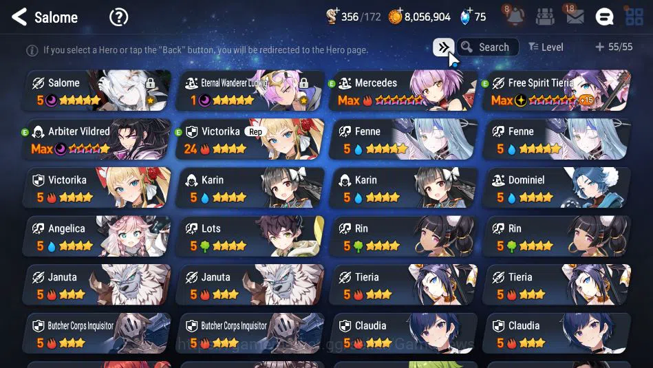 Epic Seven Accounts GLOBAL Unverif|New Era|2 ML(Salome,EW Ludwig)+Fenn image 2