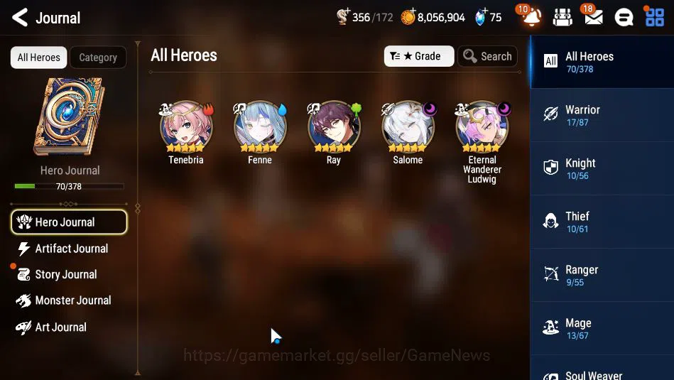 Epic Seven Accounts GLOBAL Unverif|New Era|2 ML(Salome,EW Ludwig)+Fenn image 20