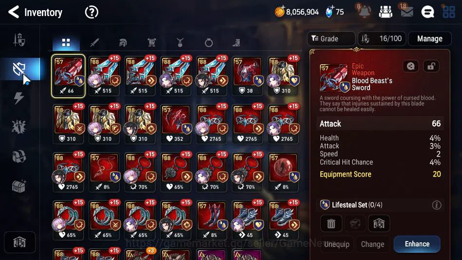 Epic Seven Accounts GLOBAL Unverif|New Era|2 ML(Salome,EW Ludwig)+Fenn image 9