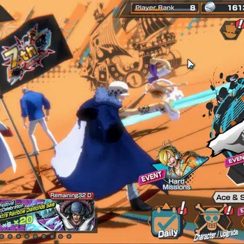 One Piece Bounty Rush High-End Global |EX 5|The 4 Emperors D.Luffy,Navy HQ Sakazu image 1