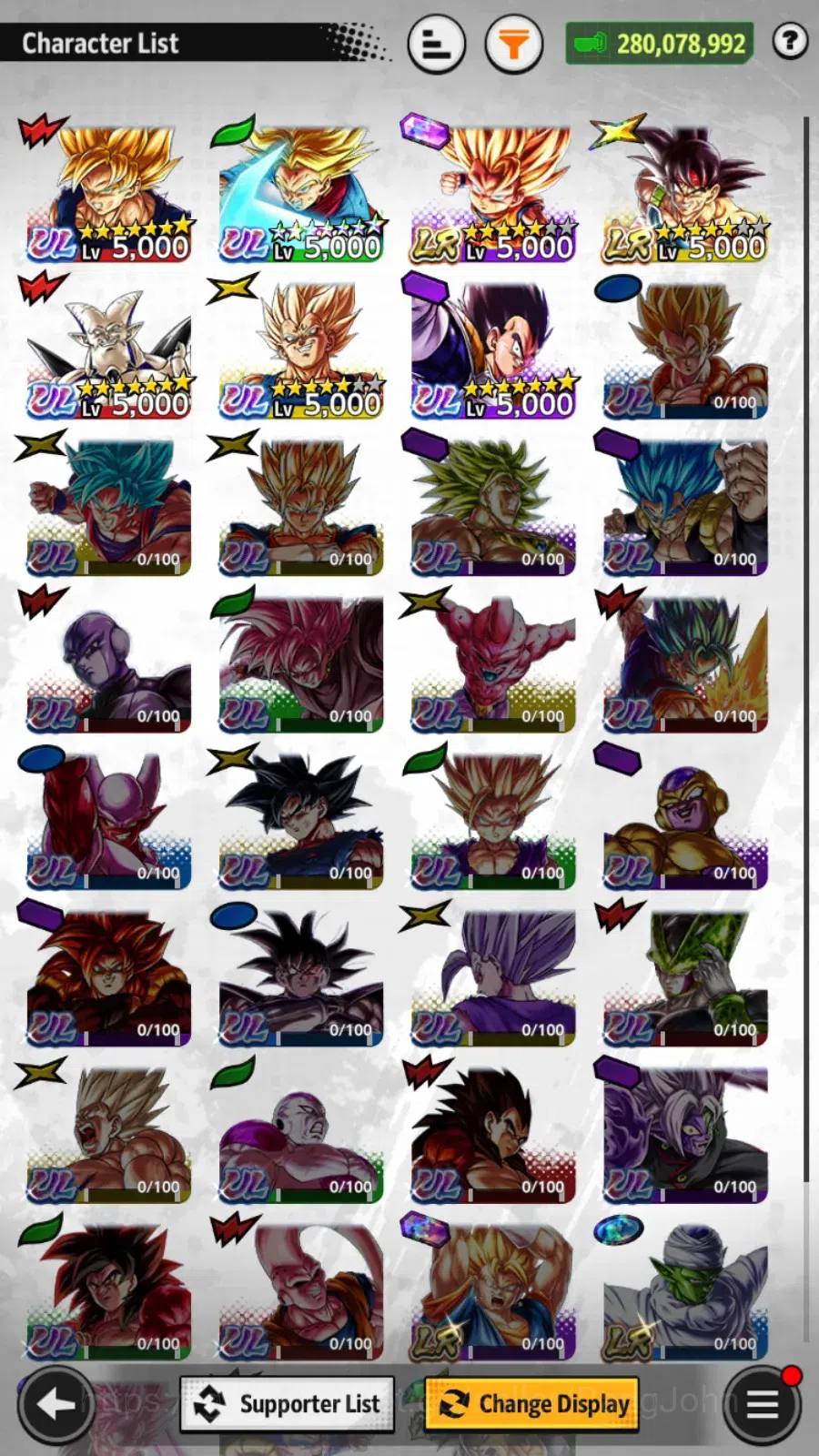 Dragon Ball Legends Accounts Android | Lvl 175|280M Total Power|220 CC|2 LR|5 U image 19