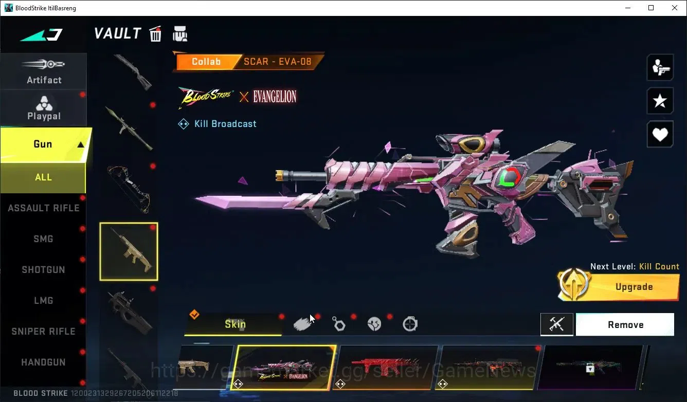 Blood Strike Accounts ASIA|MELEE TalonKnife+COLLAB TOKRAV MCX,FN2000,Jac image 13