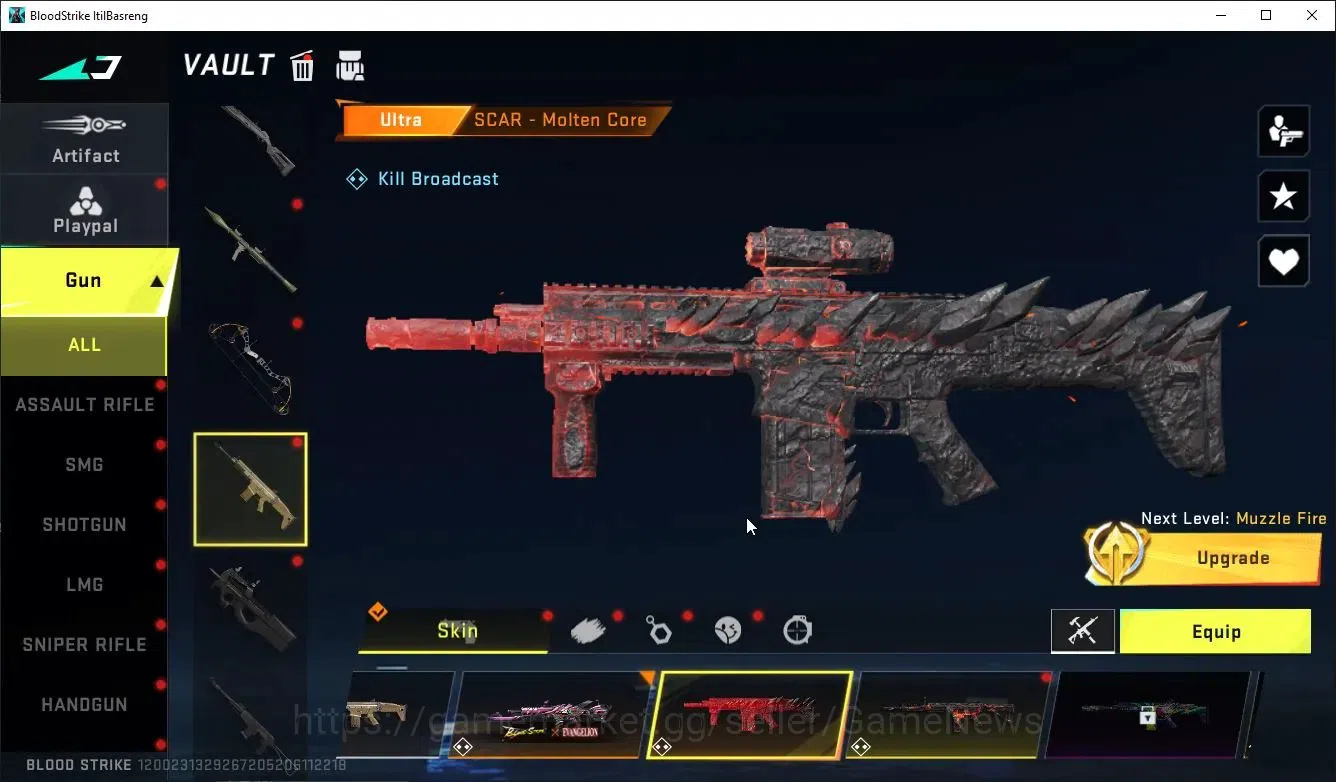 Blood Strike Accounts ASIA|MELEE TalonKnife+COLLAB TOKRAV MCX,FN2000,Jac image 14