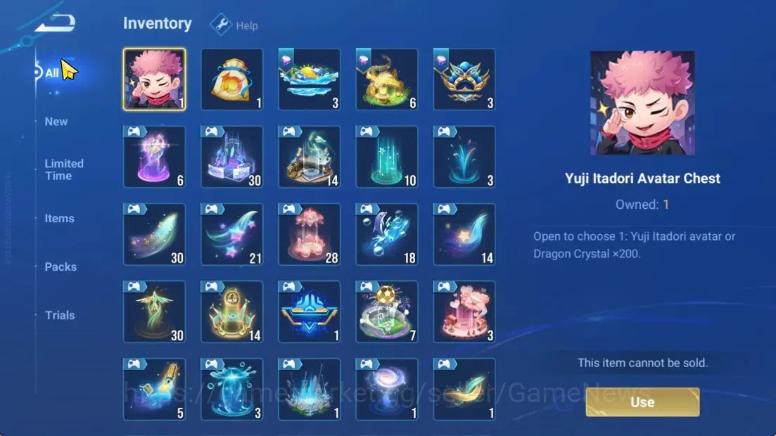 Honor of Kings Accounts Hero112 Skin110|3 Legend,KIC Luna,Bleach Uryu,Sanx image 12