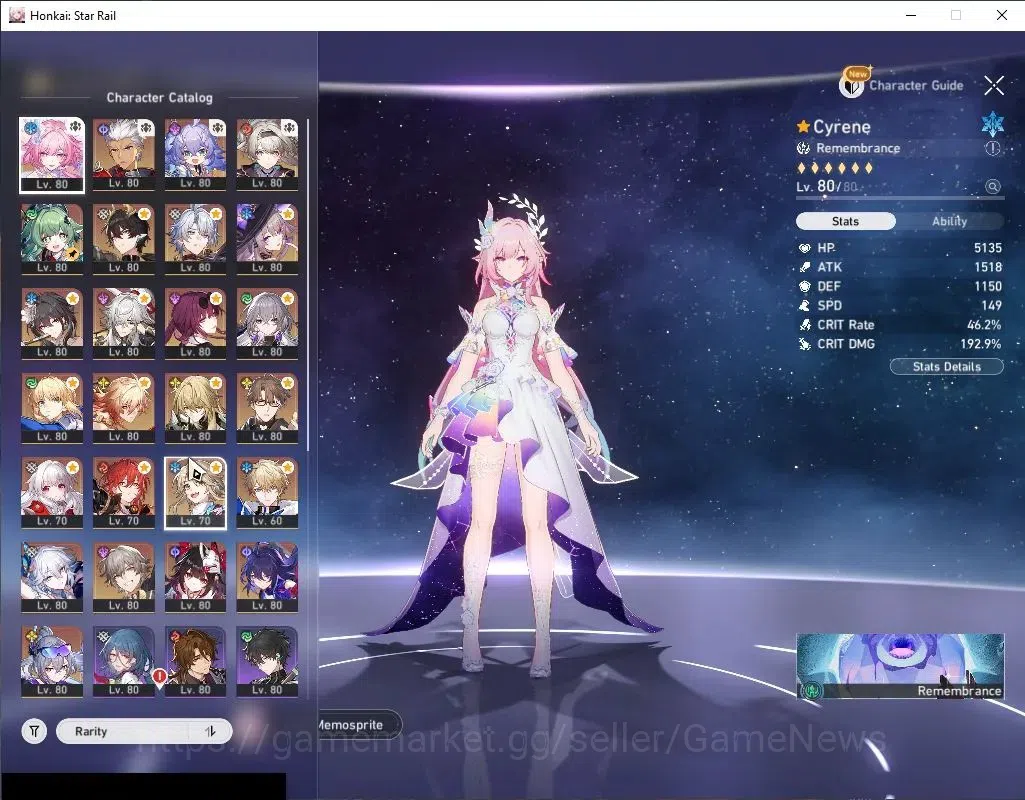 Honkai Star Rail Accounts Asia|TL70|Elation Team|17 Limited|(YaoGuang,Kafka, image 4