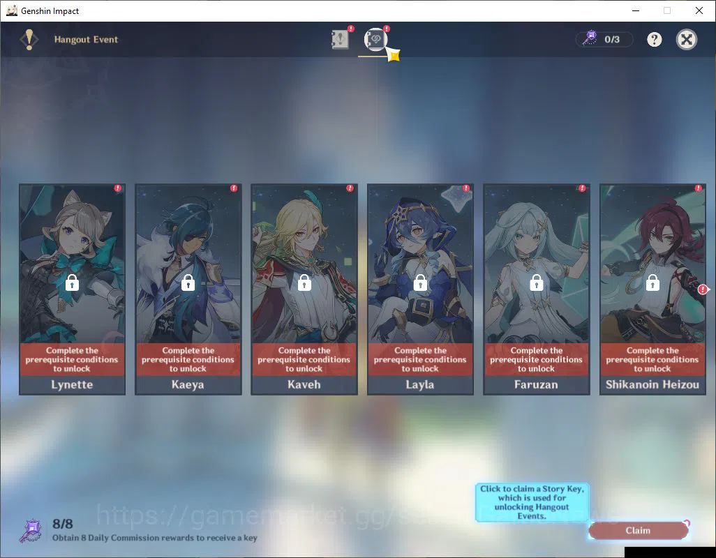 Genshin Impact Accounts ASIA|AR 40|2 Limited+2(*5Weapon)|Linnea,Chasca|MC  image 3