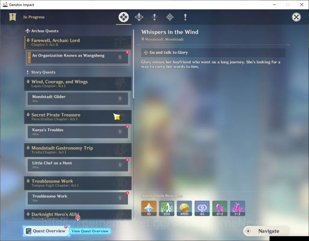 Genshin Impact Accounts ASIA|AR 40|2 Limited+2(*5Weapon)|Linnea,Chasca|MC  image 5