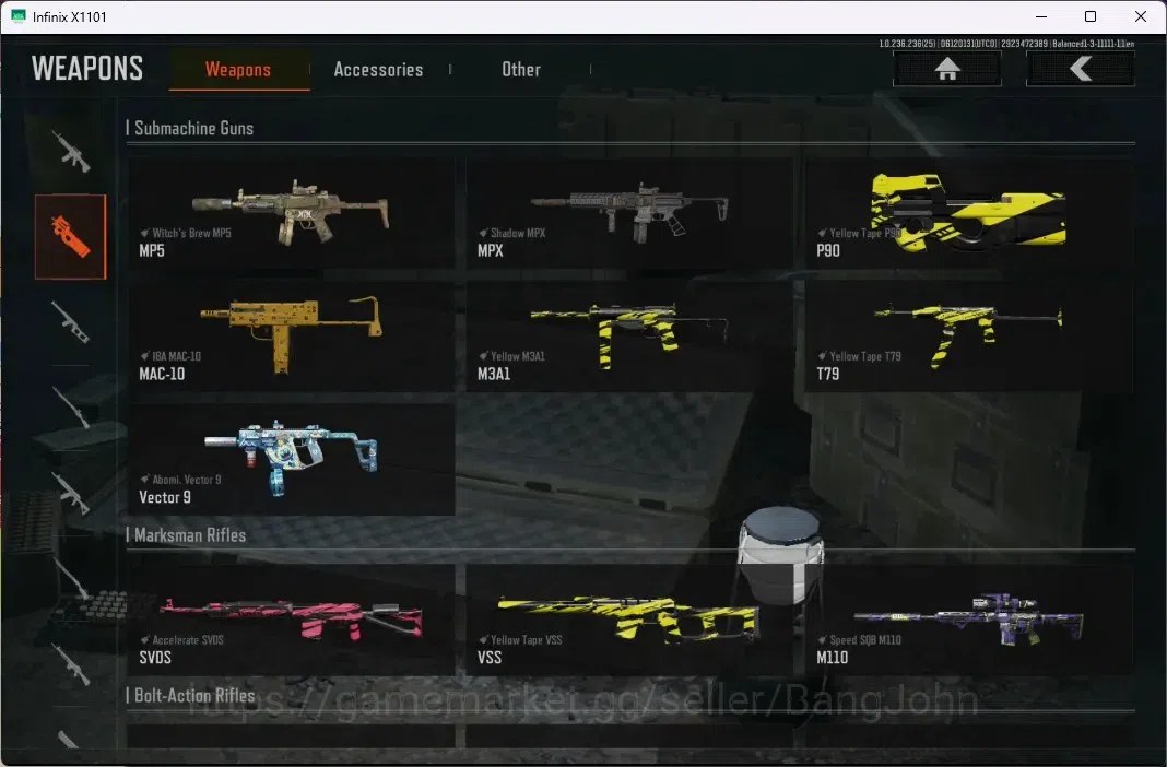 Arena Breakout Accounts Mobile | LV 30 | SV 50.6 M | CV 43.0 M | RS AKM, C image 11