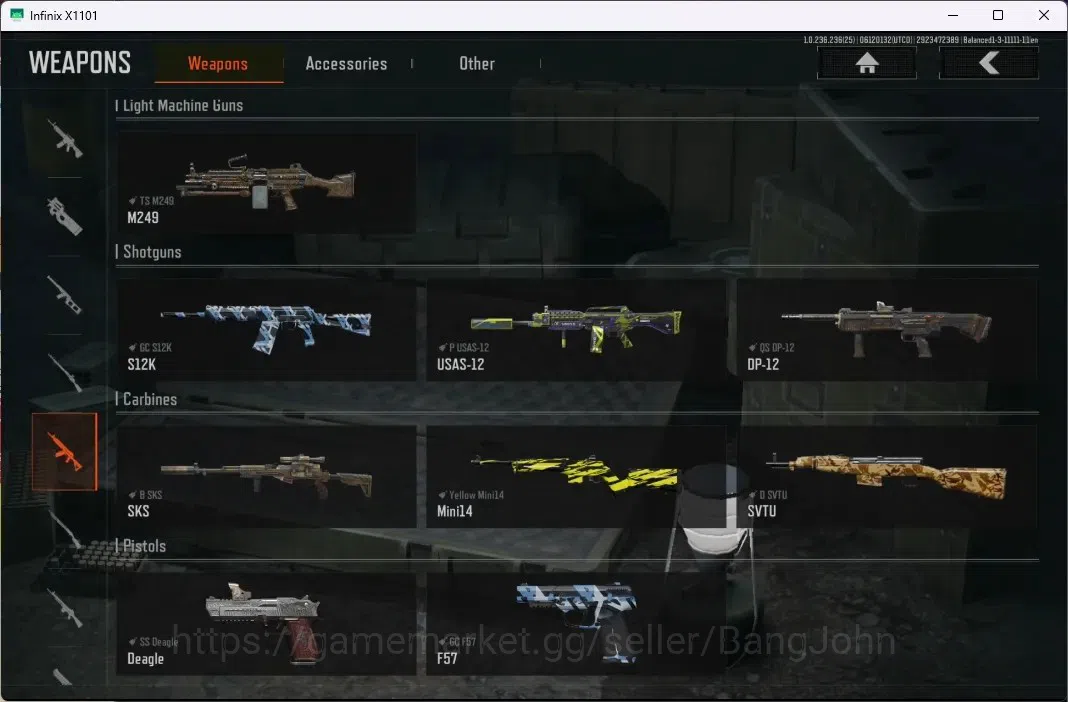 Arena Breakout Accounts Mobile | LV 30 | SV 50.6 M | CV 43.0 M | RS AKM, C image 13