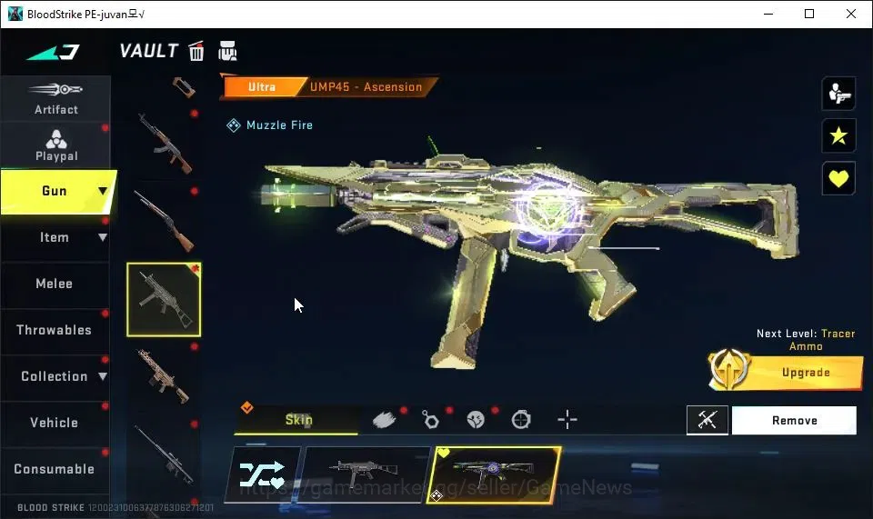 Blood Strike Accounts ASIA|13 ULTRA[ZERO,EMMA,UMP45,SCAR,M700,INP-9,URB, image 12