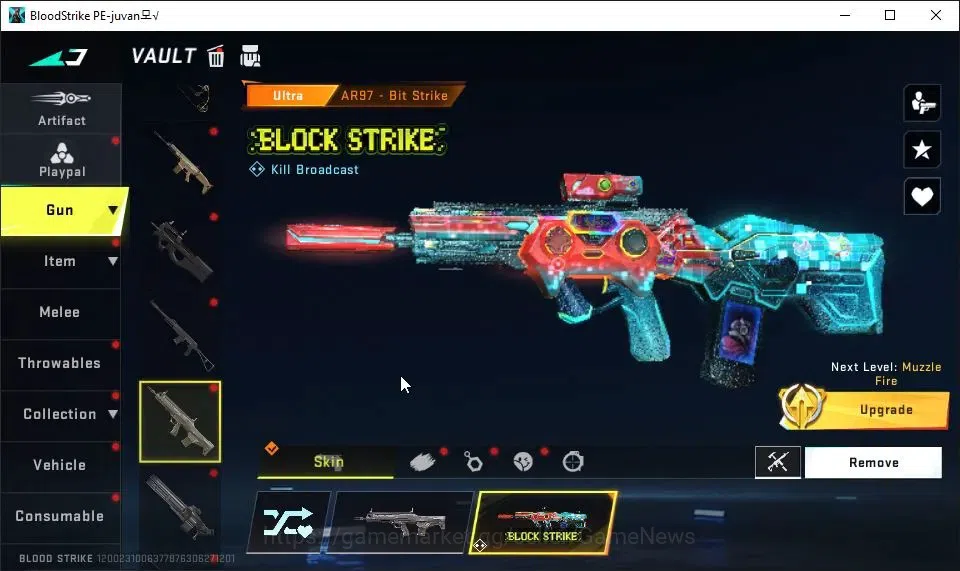 Blood Strike Accounts ASIA|13 ULTRA[ZERO,EMMA,UMP45,SCAR,M700,INP-9,URB, image 13