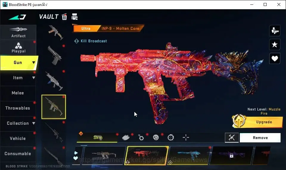 Blood Strike Accounts ASIA|13 ULTRA[ZERO,EMMA,UMP45,SCAR,M700,INP-9,URB, image 16