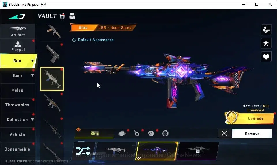 Blood Strike Accounts ASIA|13 ULTRA[ZERO,EMMA,UMP45,SCAR,M700,INP-9,URB, image 17