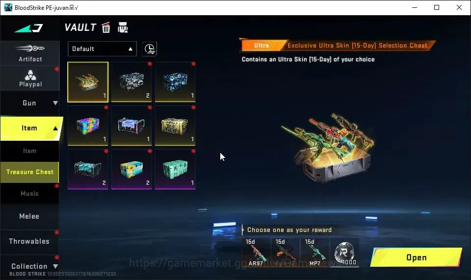 Blood Strike Accounts ASIA|13 ULTRA[ZERO,EMMA,UMP45,SCAR,M700,INP-9,URB, image 20