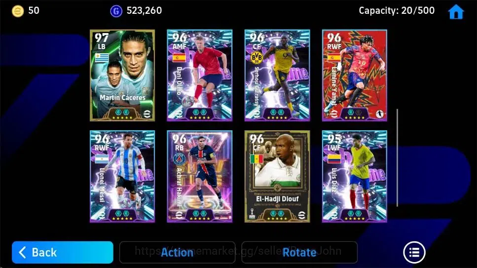 eFootball Accounts Android|PW 3172|Lothar Matthaus Epic,Eden Hazard E image 2