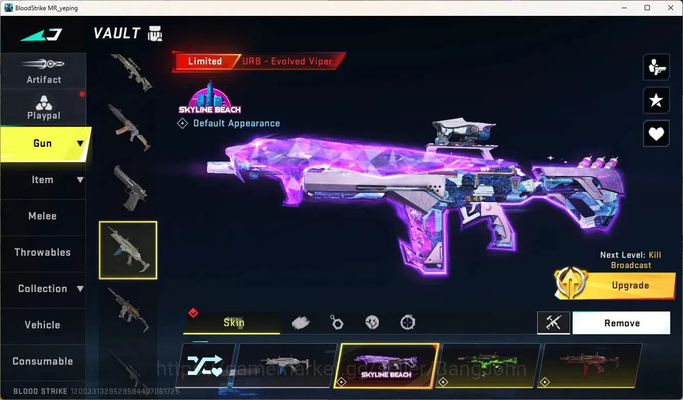 Blood Strike Accounts ASIA | 1 ETERNAL: Desert Eagle-Scorpius|3 7DS|1 EV image 10