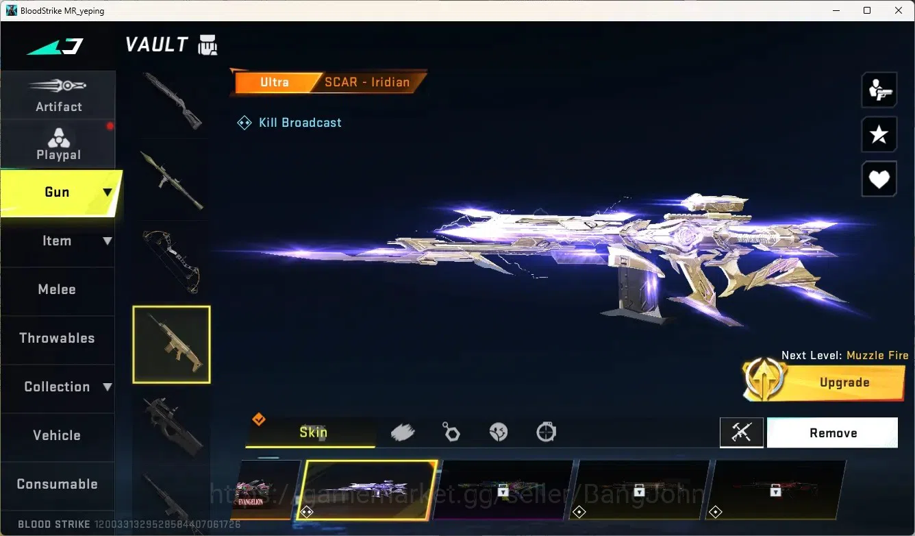 Blood Strike Accounts ASIA | 1 ETERNAL: Desert Eagle-Scorpius|3 7DS|1 EV image 13
