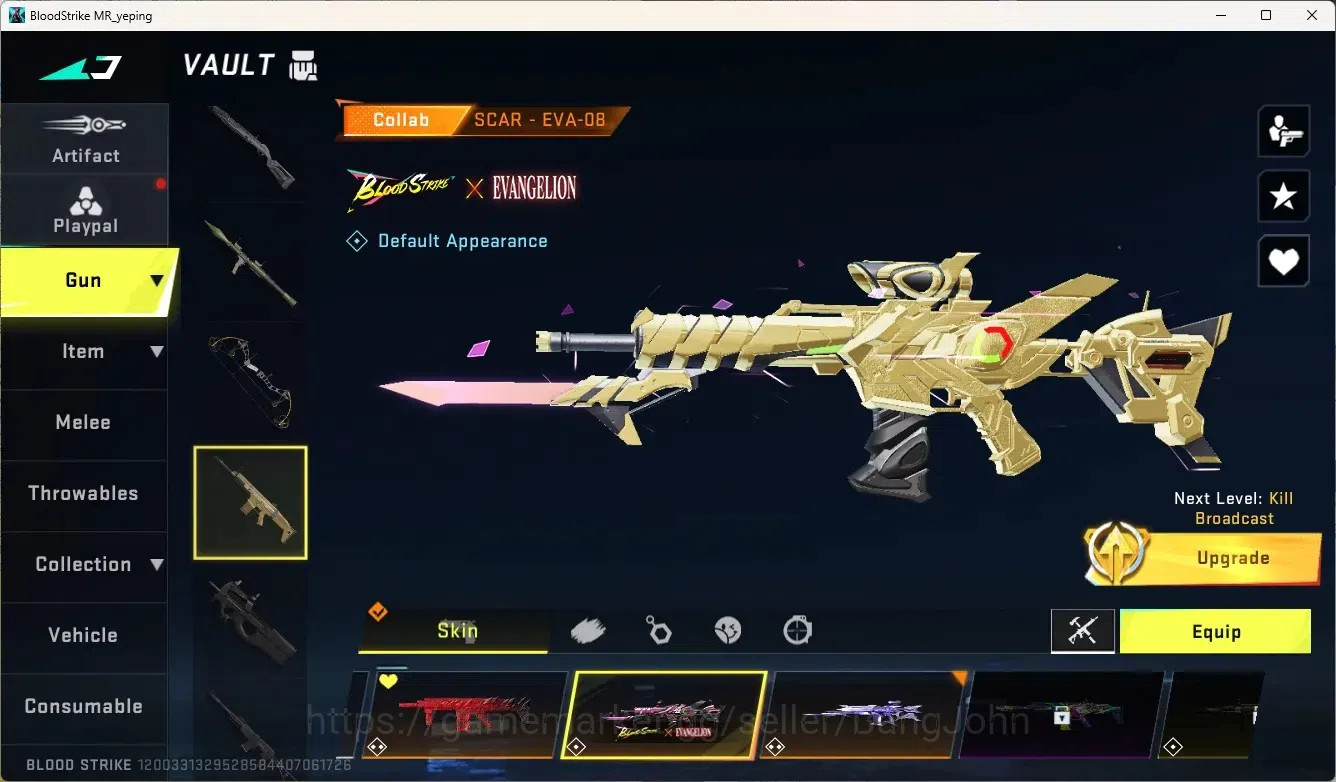 Blood Strike Accounts ASIA | 1 ETERNAL: Desert Eagle-Scorpius|3 7DS|1 EV image 14