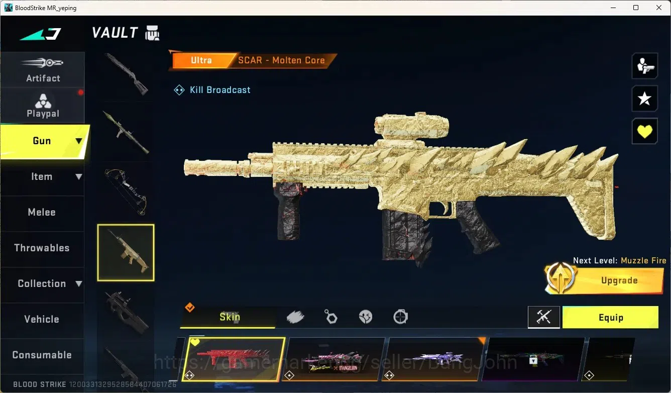 Blood Strike Accounts ASIA | 1 ETERNAL: Desert Eagle-Scorpius|3 7DS|1 EV image 15