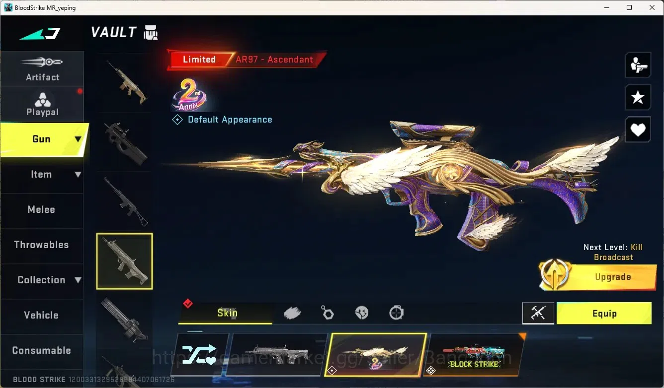 Blood Strike Accounts ASIA | 1 ETERNAL: Desert Eagle-Scorpius|3 7DS|1 EV image 17