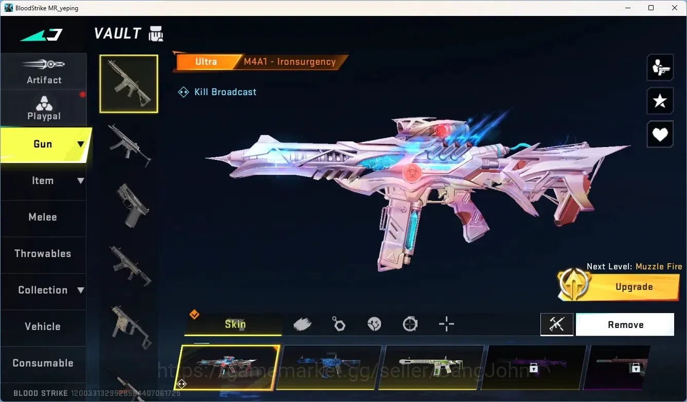 Blood Strike Accounts ASIA | 1 ETERNAL: Desert Eagle-Scorpius|3 7DS|1 EV image 2
